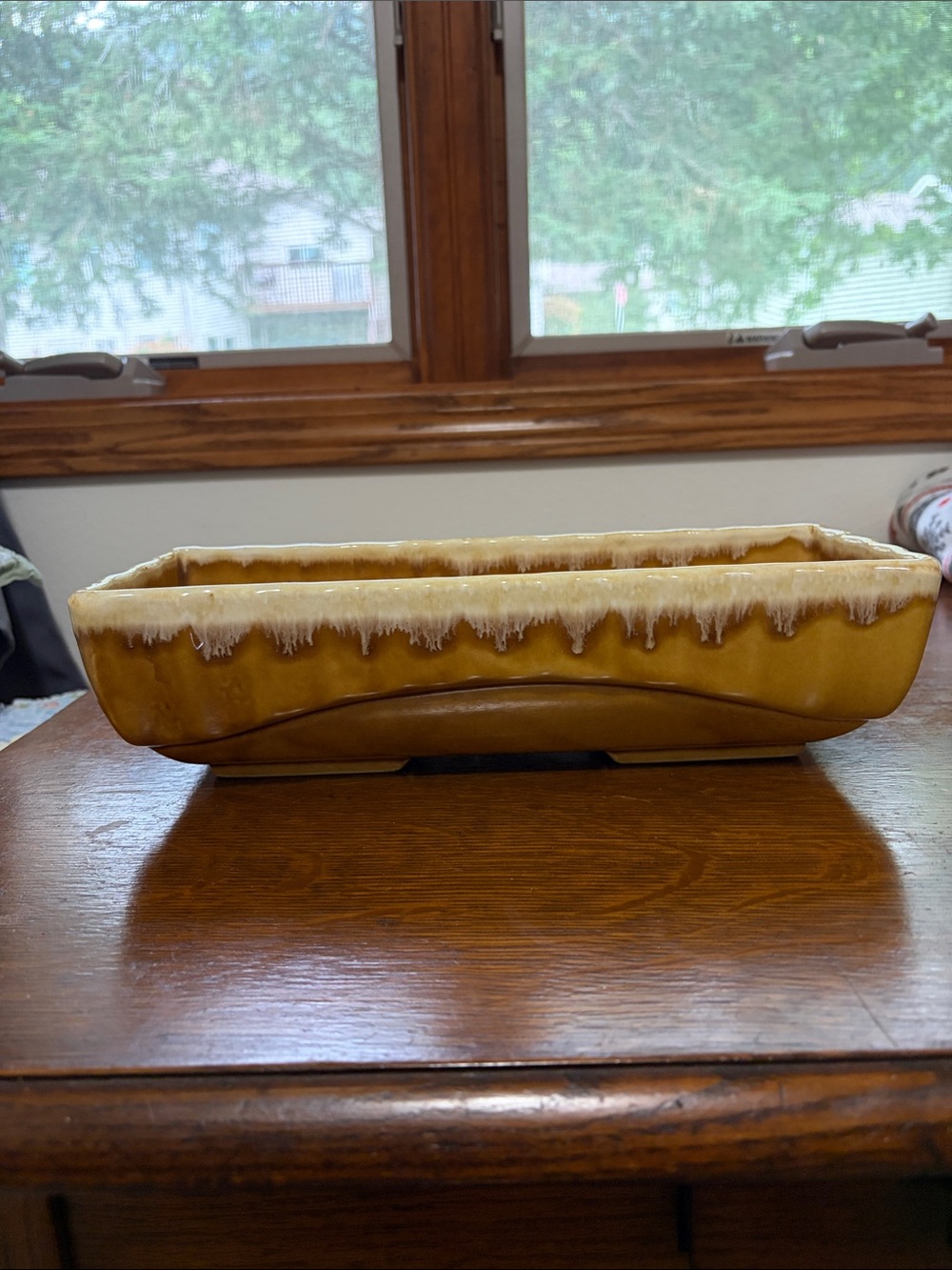 Imperial Planter Drip Honey Glaze